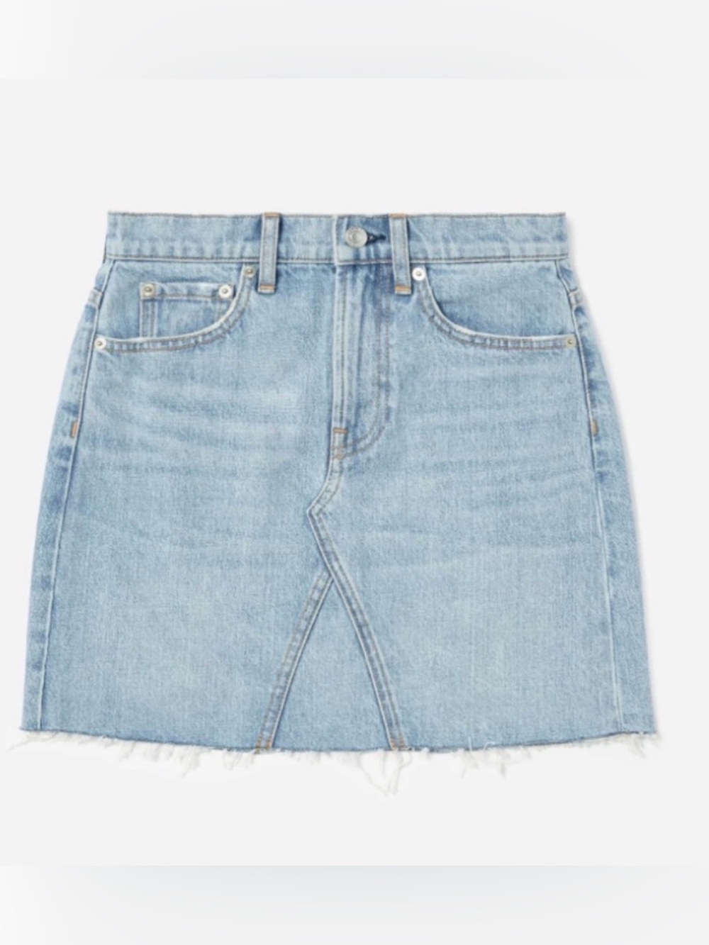 Everlane Reconstructed Denim Skirt Size 27